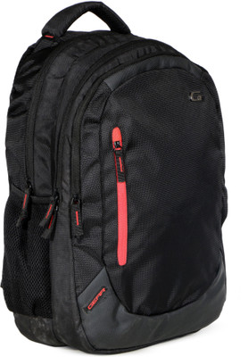

Gear ECO 1 LAPTOP BACKPACK 24 L Laptop Backpack(Black), Black;red
