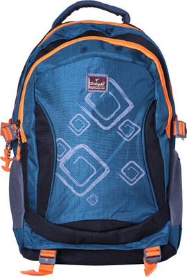 

HI-LIGHT SCHOOL AND LAPTOP BAG ART-508 25 L Backpack(Blue, Orange, Black), Royal blue
