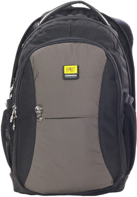 FB Fashion SB-498 30 L Backpack(Brown, Black), Black;brown