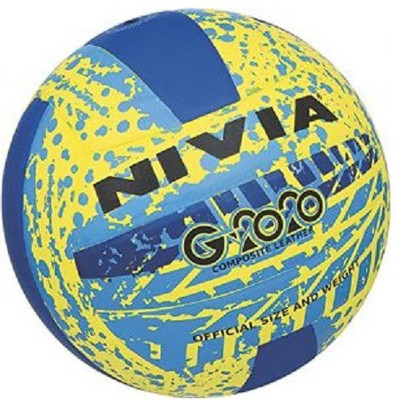 

Nivia G-2020 Volleyball - Size: 4(Pack of 1, Multicolor), Yellow;blue