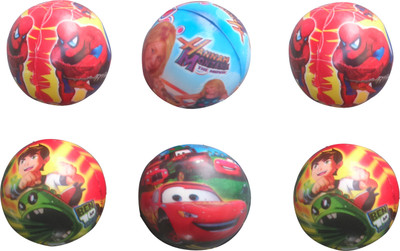 

PTCMart PTCMART Kids Balls Set of 6 - 6 cm(Multicolor)