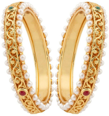 

You Bella Alloy Bangle Set(Pack of 2, Multicolor