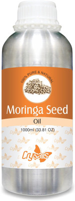 

Crysalis MORINGA SEED OIL (MORINGA-OLEIFERA) 100% NATURAL PURE CARRIER OI(1000 ml)
