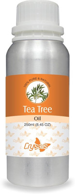 

Crysalis TEA TREE OIL 100% NATURAL PURE UNDILUTED UNCUT ESSENTIAL OIL(250 ml)