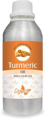 

Crysalis TURMERIC OIL (CURCUMA LONGA) 100% NATURAL PURE ESSENTIAL OIL(500 ml)