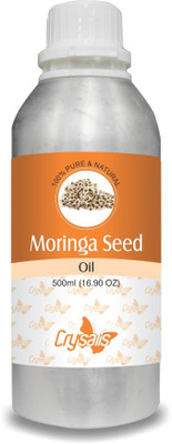 

Crysalis MORINGA SEED OIL (MORINGA-OLEIFERA) 100% NATURAL PURE CARRIER OIL(500 ml)