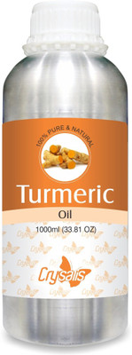 

Crysalis TURMERIC OIL (CURCUMA LONGA) 100% NATURAL PURE ESSENTIAL OIL(1000 ml)