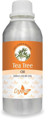 

Crysalis TEA TREE OIL 100% NATURAL PURE UNDILUTED UNCUT ESSENTIAL OIL(500)