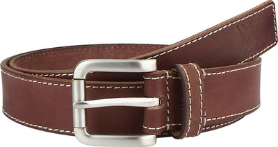 

Aditi Wasan Men Casual Brown Genuine Leather Belt