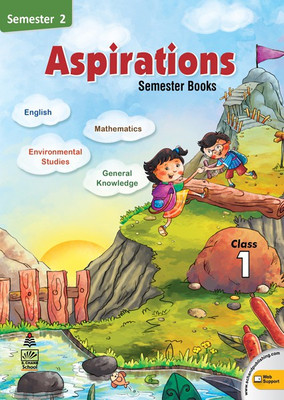 Aspirations Semester Book Semester 2 (Class - 1) First Edition(English, Paperback, Alka Singh)