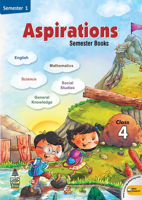 Aspirations Semester Book Semester 1 (Class - 4) First Edition(English, Paperback, Alka Rai)