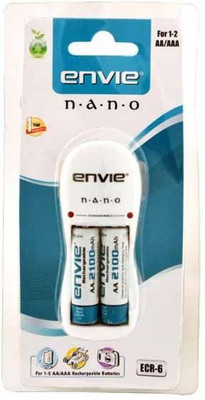 

Envie CHARGER NANO+2 Camera Battery Charger(White)