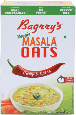 

Bagrry's Veggie Masala Oats(300 g, Pouch)
