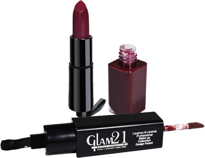 

Glam 21 Lipgloss & Lipstick A02(Set of 2)