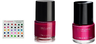 

Oriflame Sweden BINDI WITH MINI NAIL POLISH(Set of 3)