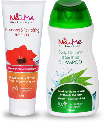 

NeuMe Hair Care Combo2 ( Shampoo + Hair Gel)(Set of 2)