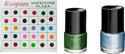 

Oriflame Sweden Bindi with nail enamels(Set of 3)