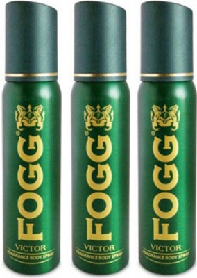 Fogg Victor Deodorant Combo Pack of 3 Body Spray - For Men(360 ml, Pack of 3)