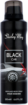 

Shirley may Black car Body Spray - For Men(200 ml)