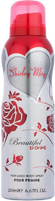 

Shirley may Beautiful Love Body Spray - For Women(200 ml)