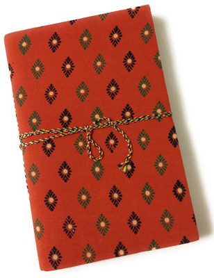 

Safar Regular Diary(diary made from 100% handmade recycled rag., Orange)
