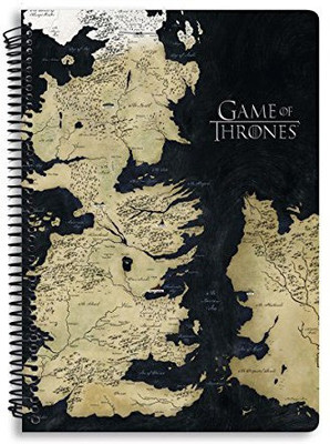 

MC SID RAZZ B5 Notebook(Redwolf Official "Game Of Thrones " - Weasteron Map B5 Notebook , licensed by HBO (Home Of Box Office) , USA …, Multicolor)
