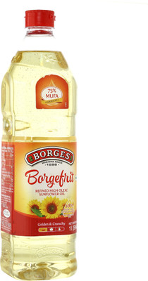 

Borges Borgefrit Sunflower Oil 1 L Plastic Bottle