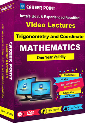 

Career Point Kota NEET | JEE Video Lectures of Trigonometry and Coordinate(1 Year) By Career Point Kota(USB Flash Drive)