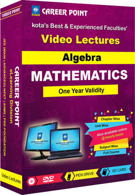 

Career Point Kota NEET | JEE Video Lectures of Algebra (1 Year) By Career Point Kota(USB Flash Drive)