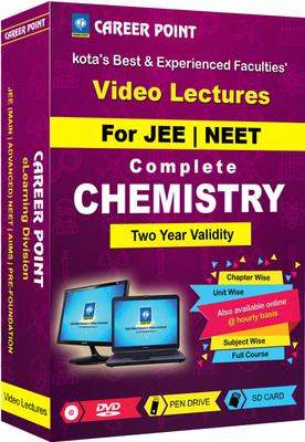 

Career Point Kota JEE Main/ Advanced & NEET Video Lectures Complete Chemistry (2 Year) By Career Point Kota(USB Flash Drive)