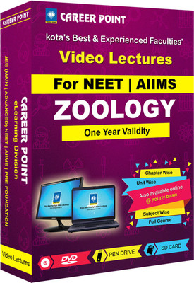 

Career Point Kota NEET Video Lectures of Zoology (1 Year) By Career Point Kota(USB Flash Drive)