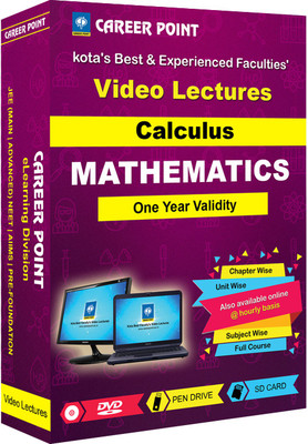 

Career Point Kota NEET | JEE Video Lectures of Calculus(1 Year) By Career Point Kota(USB Flash Drive)