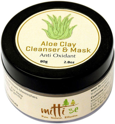 

Mittise ALOE CLAY CLEANER AND MASK 80G Face Wash(80 g)