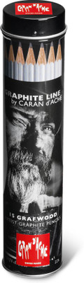 

Caran D'Ache Graphite 775.315 Grafwood Artist Extra Fine (9B-4H) Pencil(Pack of 15)