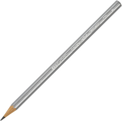 

Caran D'Ache Graphite 775.261 Grafwood Artist Extra Fine (H) Pencil(Pack of 10)