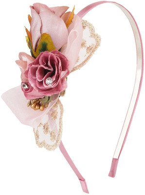 

Fayon Chic Stylish Pink Roses Hair Band Hair Band(Pink)