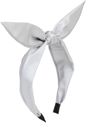 

Fayon Party Style Diva Silver Bunny Bow Hair Band Hair Band(Silver)