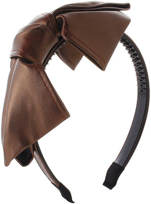 

Fayon Daily Casual Work Brown Bowknot Hair Band Hair Band(Brown)
