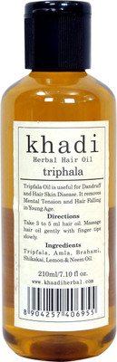 

Vagad's Khadi Triphala Herbal Hair Oil(210 ml)