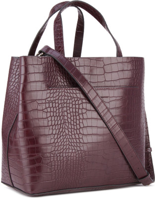 

French Connection Tote(Purple)