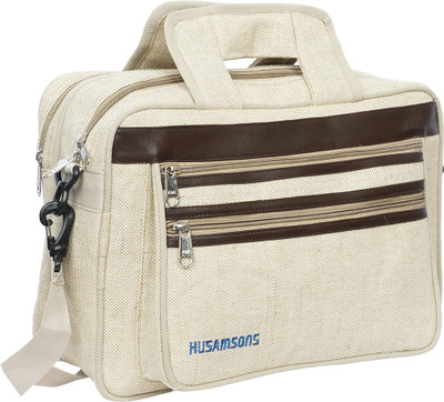 

Husamsons Messenger Bag(Beige, Brown)