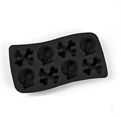 

ShopAis Cannibal Ice Cube Tray Black Silicone Ice Cube Tray(Pack of 1)