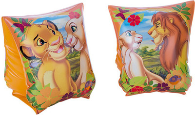 

Intex ® Original Inflatable Disney Lion King Arm Bands Inflatable Pool Accessory(Multicolor)