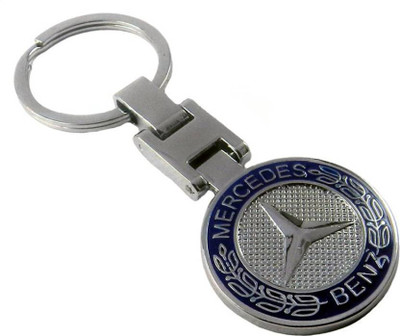 

Shubheksha Mercedes Benz Logo Double Sided Metallic Key Chain