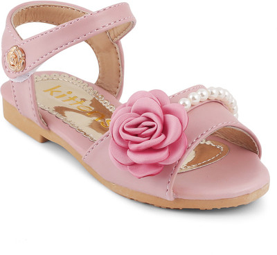 

KITTENS Girls Velcro Flats(Pink