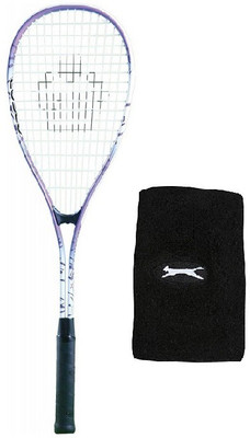 

Cosco Combo of Two, One 'LST 125 ' Squash Racquet and one 'Panther' Wrist Band (Color on availability)- Squash Kit