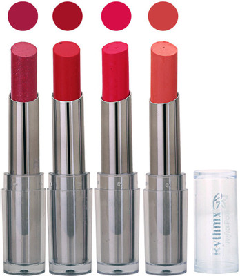 

Rythmx Shimmer Mazanta,Rose Red,Royal Pink,Nude Lipstick Gift Combo Pack(Shimmer Mazanta,Rose Red,Royal Pink,Nude)