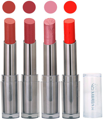Rythmx Rich Bown,Purple,Voilet,Orange Lipstick Gift Combo Pack(Rich Bown,Purple,Voilet,Orange)