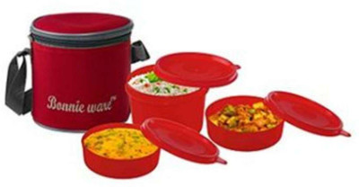 

Little Swan Quick Pick 3 Containers Lunch Box(900 ml), Multicolor