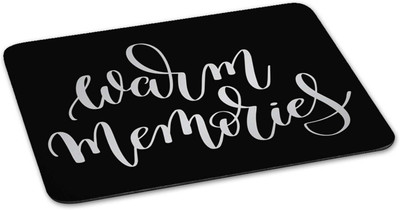 

100yellow Mouse pad | warm memories Quote Printed Mouse Pad Designer High Quality Anti Skid Mouse Pad For Desktop and Laptop Computer-Black Mousepad(Multicolor)